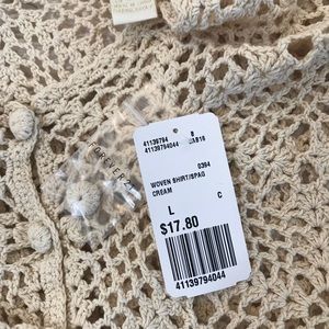 Forever 21 Tops - NWT Crochet Tank! SIZE L Forever 21 Tops - NWT Crochet Tank! SIZE L